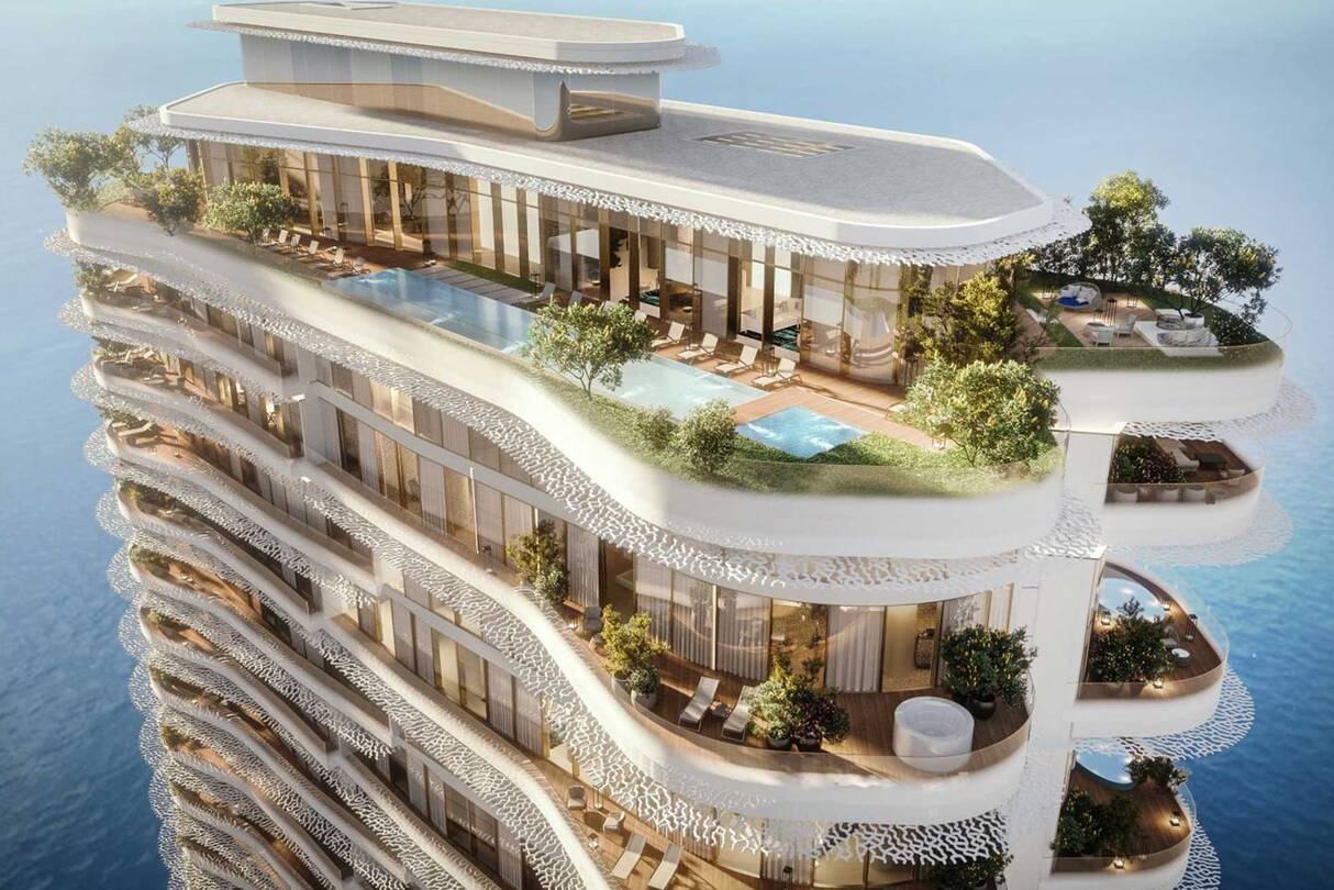 Penthouse with 5 bedrooms in Jumeirah Bay Island, Dubai
